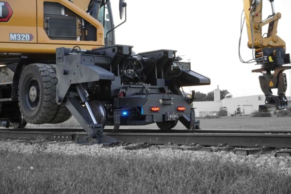 Rail Rider Wheel Excavator Series H-W1 - DYMAXRAIL