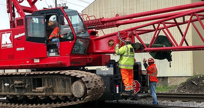 Crane Shuttle Dolly Car