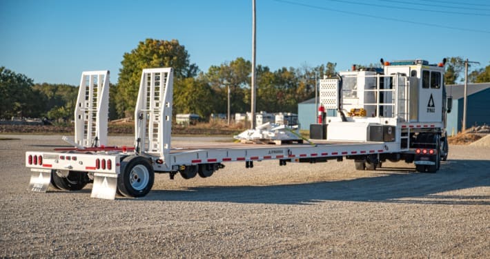 LO_RAILER-OCT-2021-DX-TR-LR (7) Lo-Railer Utility Flatcar for transporting heavy rail equipment