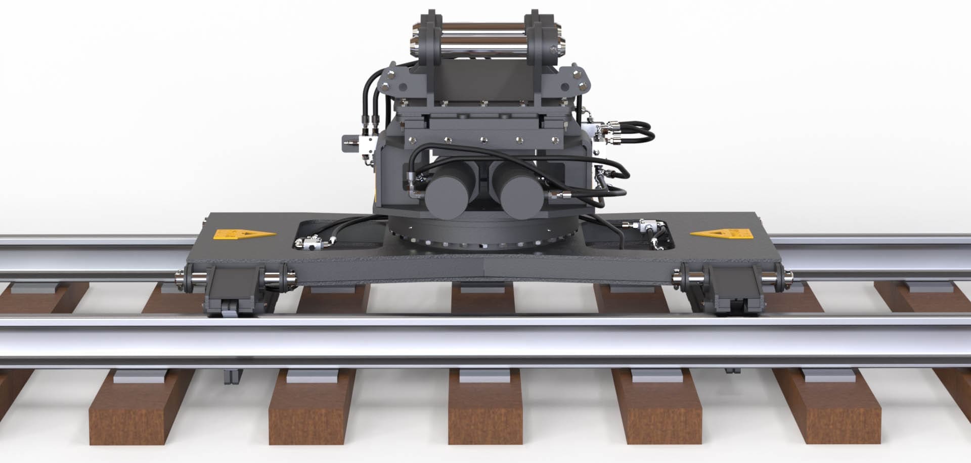 File name: dymax-track-panel-handler-product-view.jpg Alt tag: DymaxRail Track Panel Handler with 4-point flange lock and heavy-duty frame